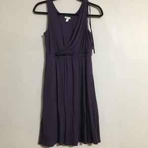 3/$35 Soma Grecian Style Short Purple Dress NWOT